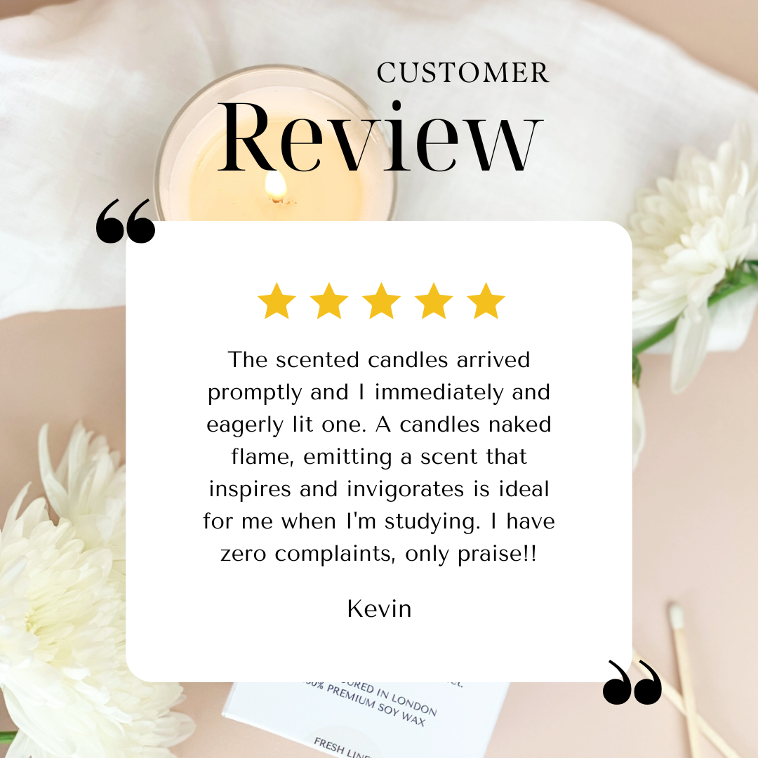 Relax - Lavender Scented Soy Candle Relaxing Scent