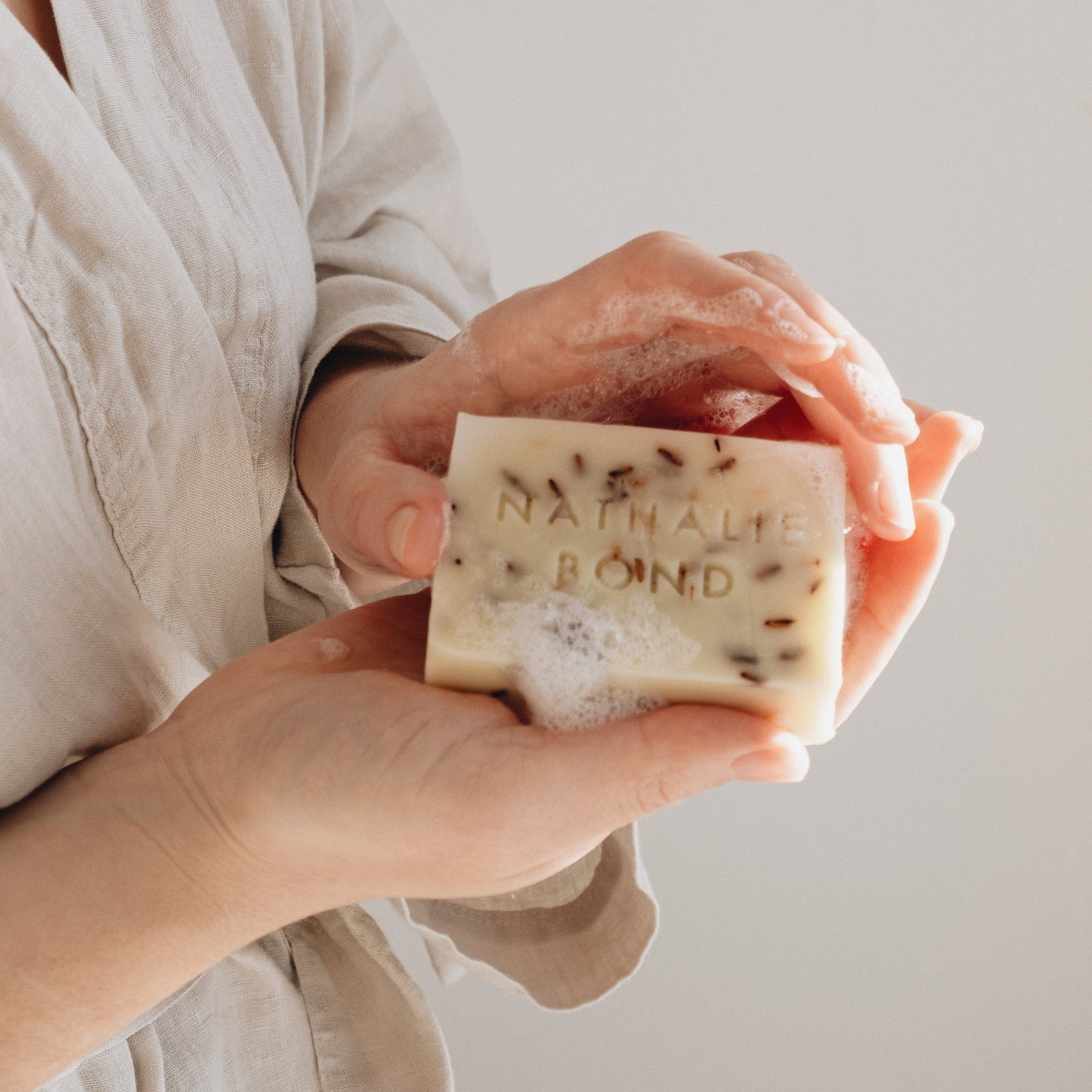 Glow Uplifting French Clay Lemongrass Soap Bar Natural Skincare