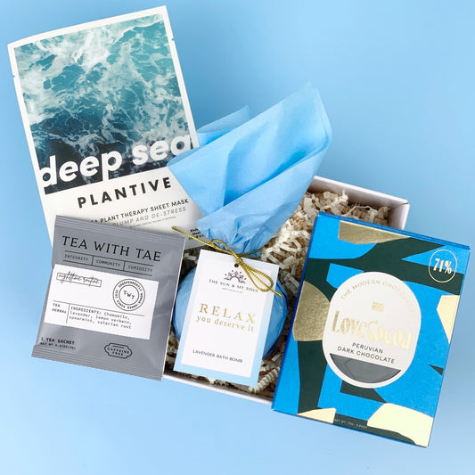 Unwind Relaxing Gift Box - Self-Care & Relaxation Gift Set