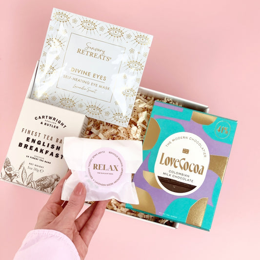 Relaxation Self-care Gift Box - Indulgent Pampering Set