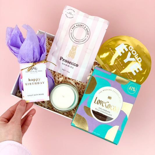 Happy Birthday Gift Box - Luxury Self-Care & Treats