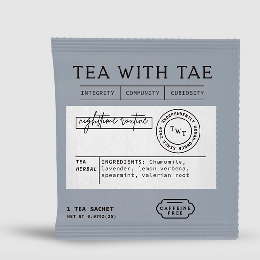 Nighttime Routine Herbal Sleep Tea – A Calming Bedtime Blend
