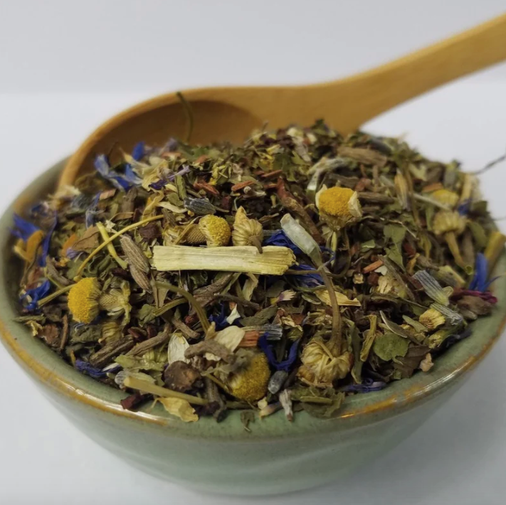 Nighttime Routine Herbal Sleep Tea – A Calming Bedtime Blend