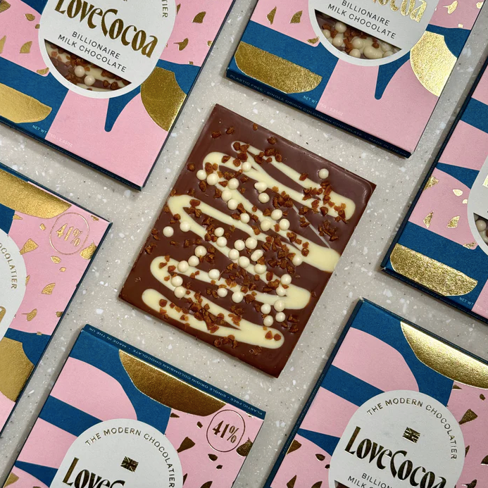 Billionaire Milk Chocolate Bar