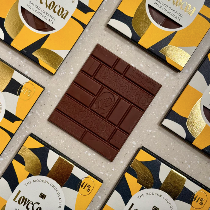 Salted Caramel Milk Chocolate Bar