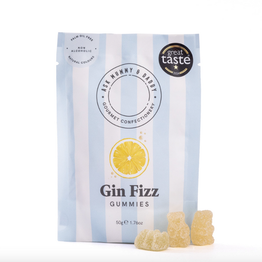 Gin Fizz Gummies (alcohol free) – A G&T Experience in Every Bite