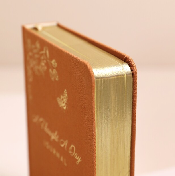 Orange Five-Year Thought a Day Journal - Memory Book