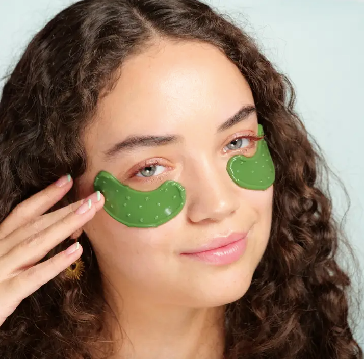Pickle Gherkins Hydrating Under Eye Mask – Hyaluronic Acid, Peptides & Glycerin (8 Pairs)