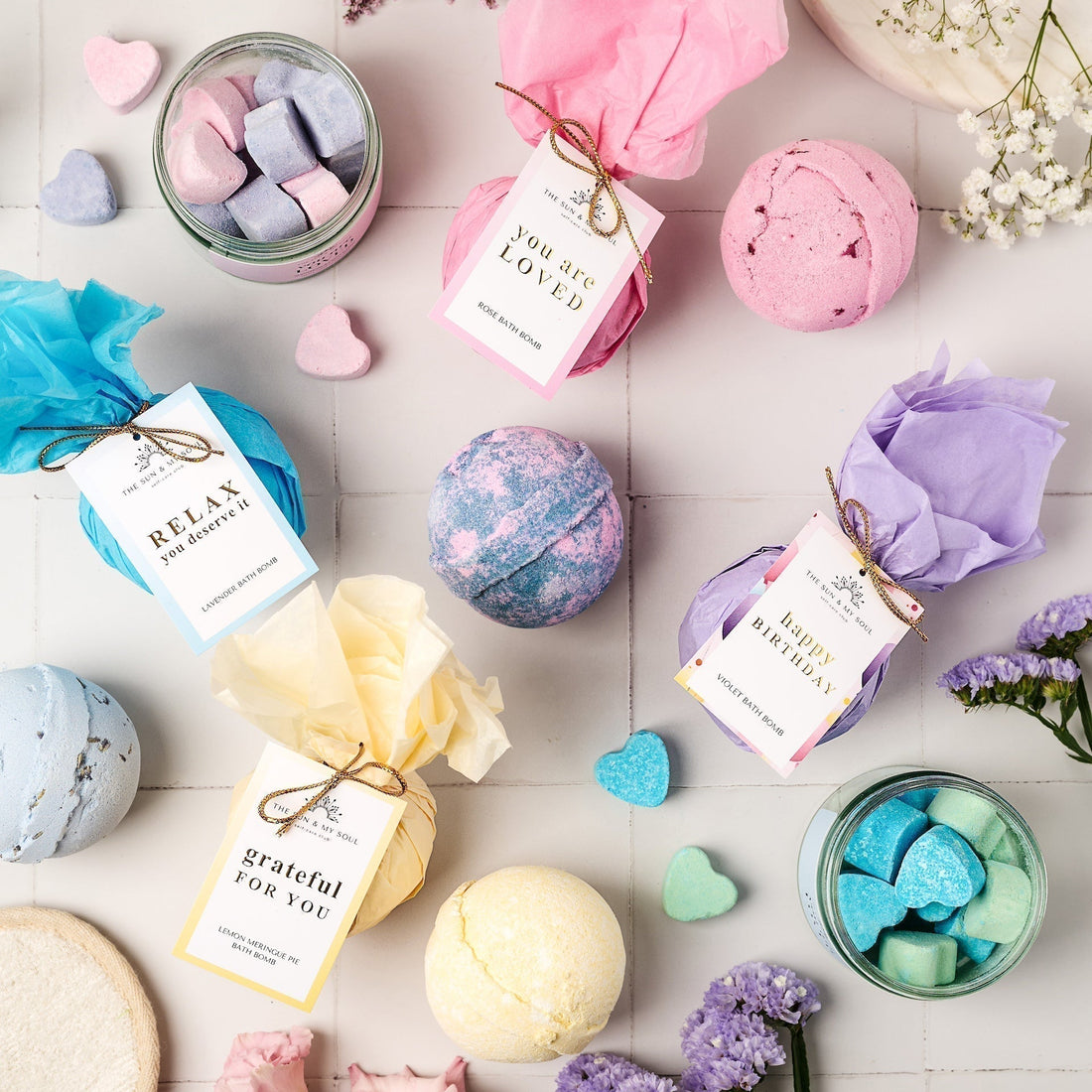 The Power of Positive Self-Care: Why Our Bath Bombs with Uplifting Messages Make the Perfect Gift