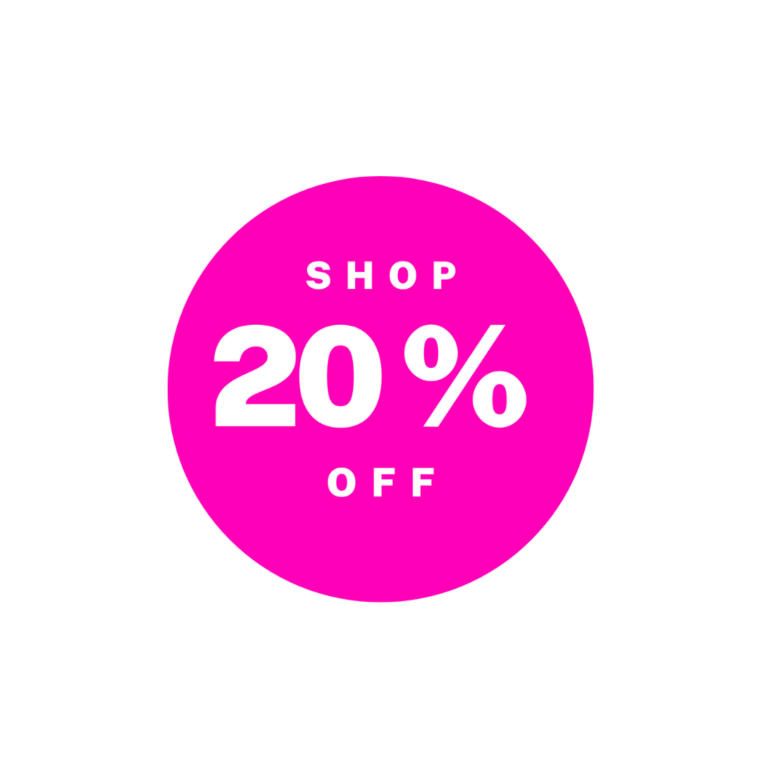 Cyber Monday Sale 20% OFF