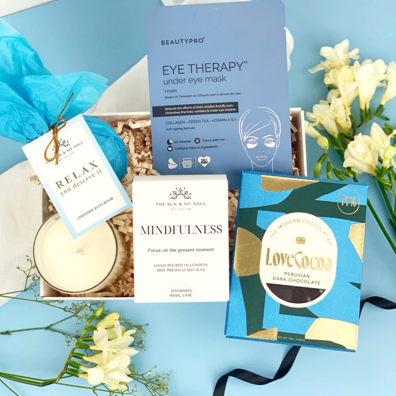 Mindfulness Stress Relief Self-care Gift Box