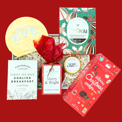 Merry and Bright Christmas Gift Box