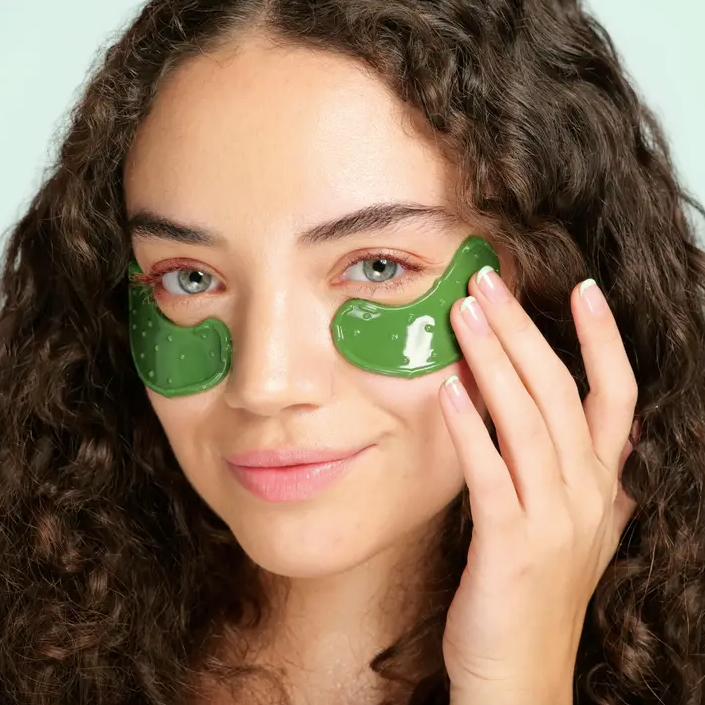 Pickle Gherkins Hydrating Under Eye Mask – Hyaluronic Acid, Peptides & Glycerin (8 Pairs)