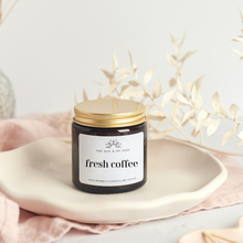 Load image into Gallery viewer, Fresh Coffee Scented Soy Candle
