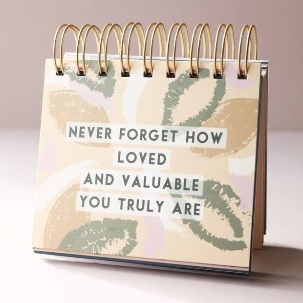 Floral Positivity Flip Chart - Positive Affirmations