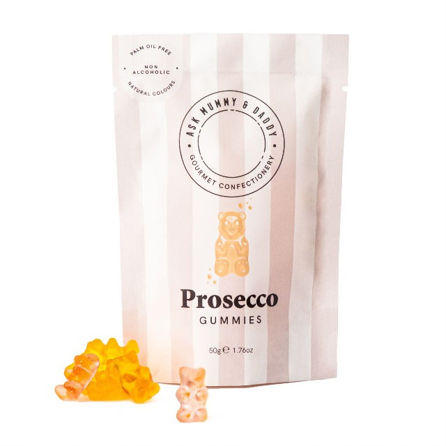 Prosecco Bear Gummies (alcohol free)