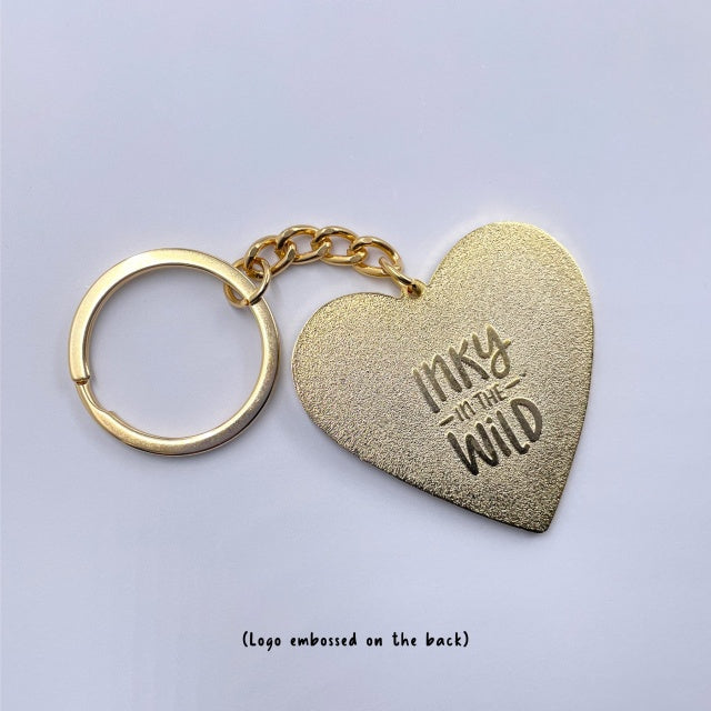 You are Doing Okay Enamel Keychain mental wellbeing positive note