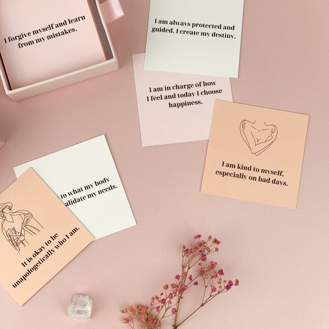 Self-love Affirmation Cards - 30 Cards to Practice Self-love and Feel Confident
