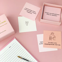 Load image into Gallery viewer, Self-love Affirmation Cards - 30 Cards to Practice Self-love and Feel Confident
