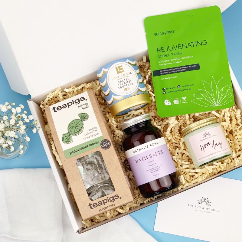 Relax and Indulge Self-Care Gift Box