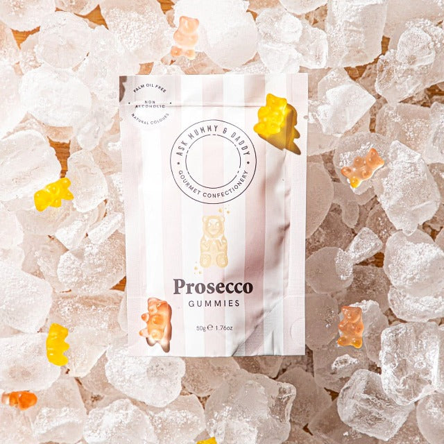 Prosecco Bear Gummies (alcohol free)