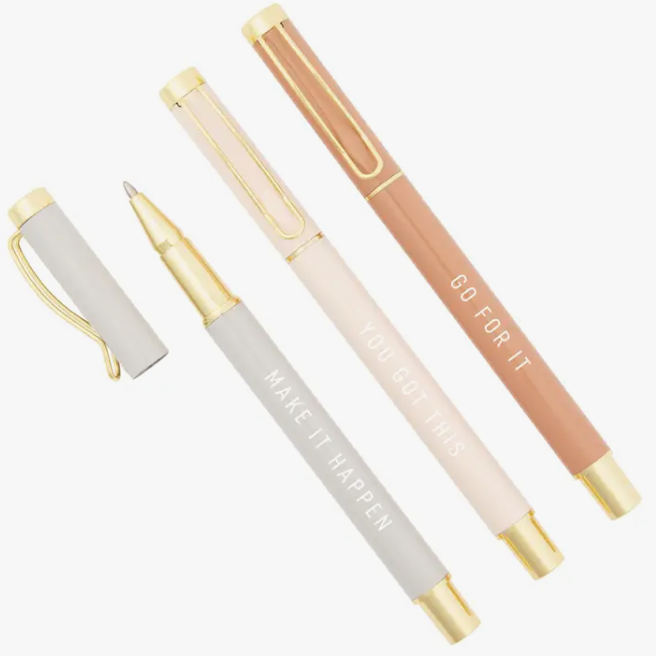 You Got This Metal Pen Set - Set of 3 (refillable pens)