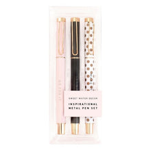 Load image into Gallery viewer, Inspirational Metal Pen Set
