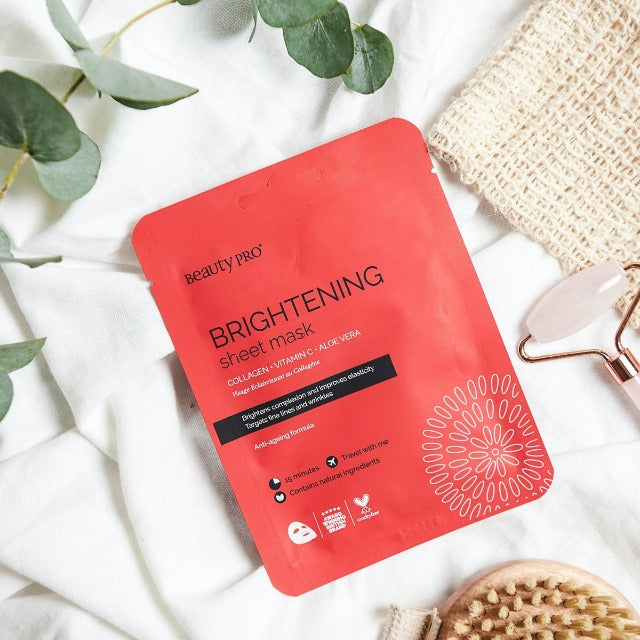 brightening face sheet mask