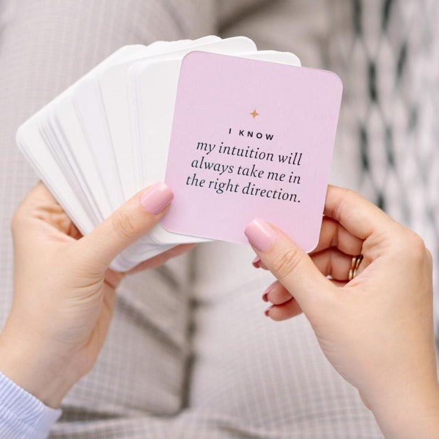 daily positive affirmation cards