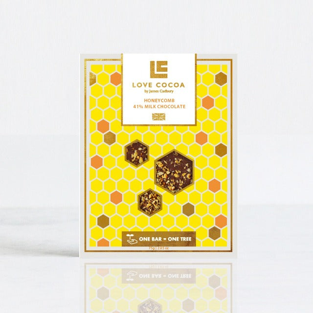  honeycomb milk chocolate bar