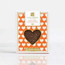 Load image into Gallery viewer, salted caramel valentines day chocolate heart
