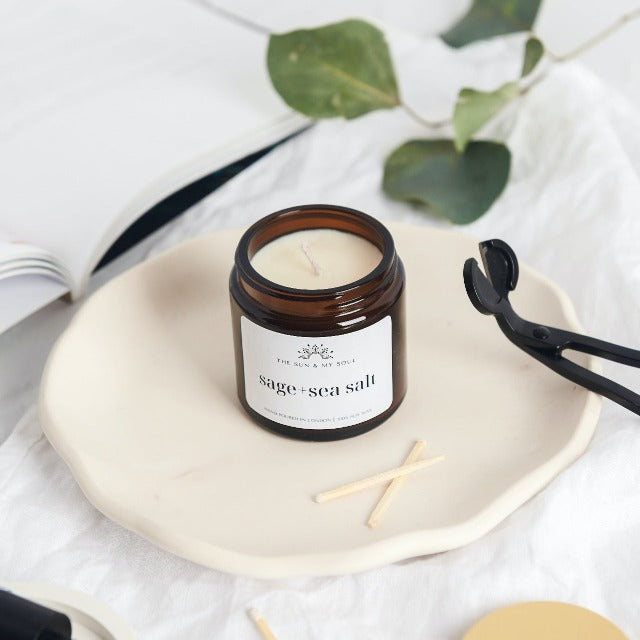 Sage Sea Salt Soy Candle