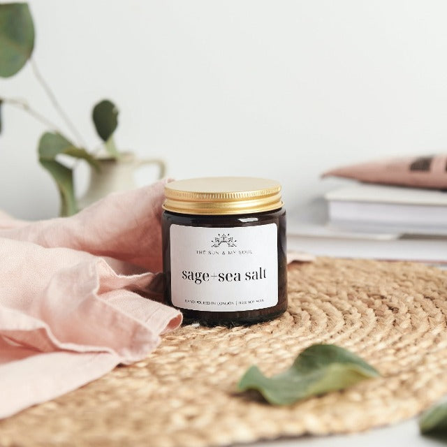 Sage Sea Salt Soy Candle