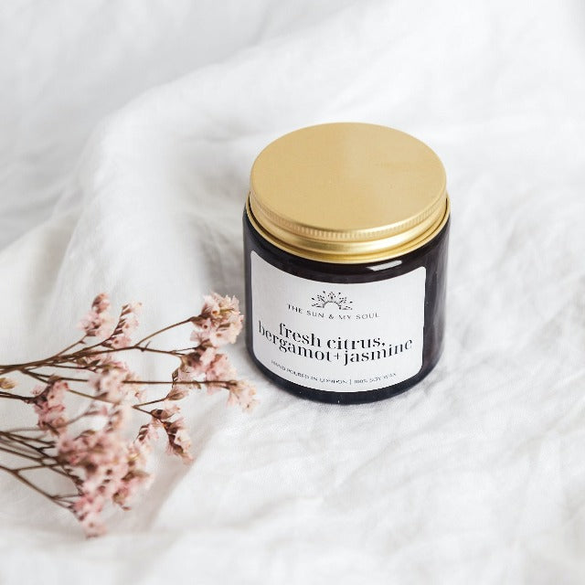 Fresh Citrus, Bergamot, Jasmine Soy Candle