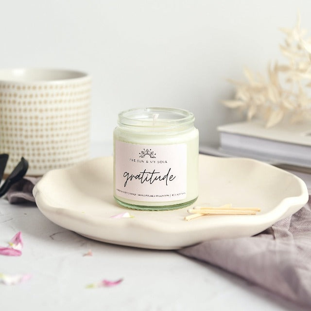 Gratitude - Amber Sweet Orange Soy Candle