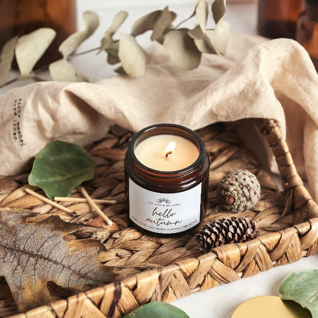 Hello Autumn - Pumpkin Spice Soy Candle