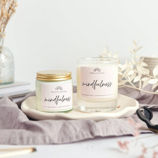 Mindfulness - Fresh Citrus, Bergamot, Jasmine Soy Candle