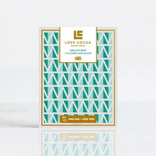 Load image into Gallery viewer, English Mint Dark Chocolate Bar vegan
